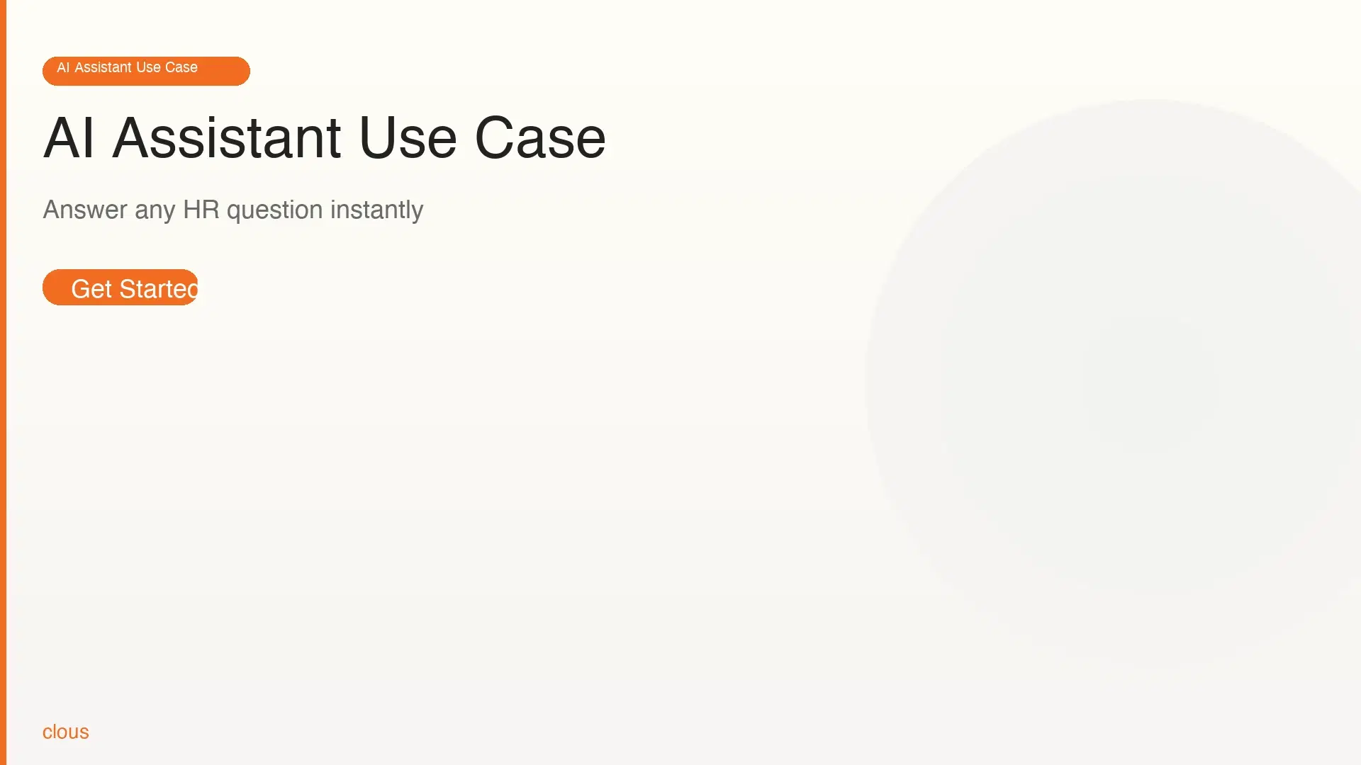 AI Assistant Interface